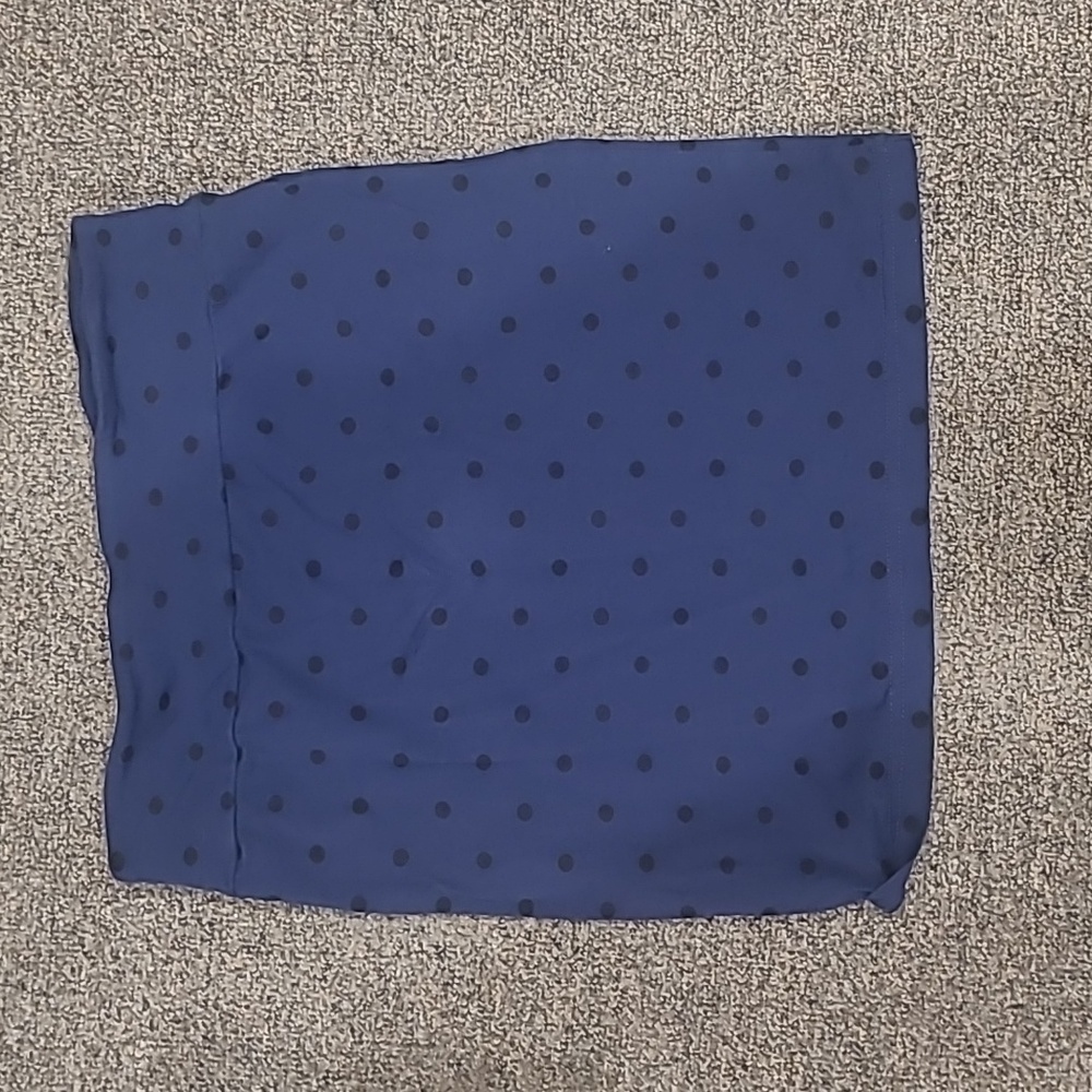 Polka dot mini skirt size sm